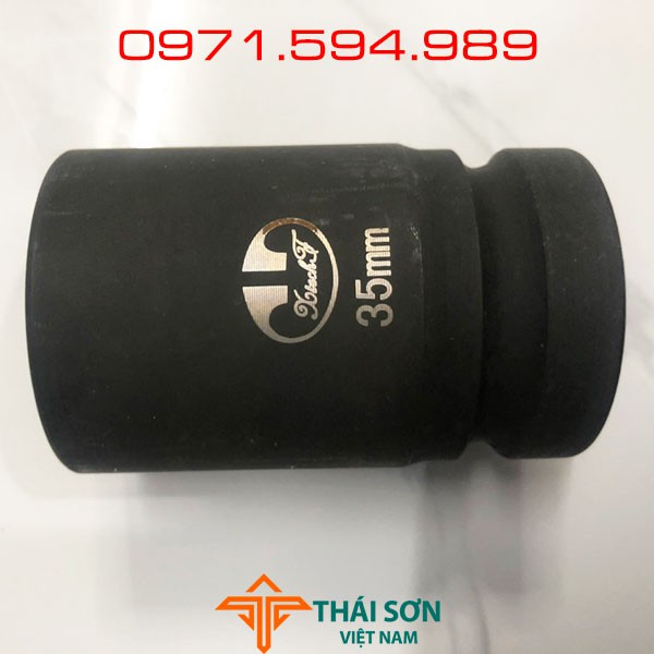 Đầu típ khẩu 1" 8cm mở kích thước từ 32mm đến 41mm. Đầu khẩu lục giác 1inch, hàng chất lượng cao, thép siêu bền