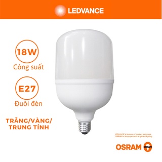 BÓNG ĐÈN LED TRỤ OSRAM 18W ĐUÔI E27 (Chính hãng)