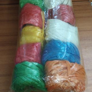 Cuộn dây nilon đủ màu cuộn nhỏ 25g