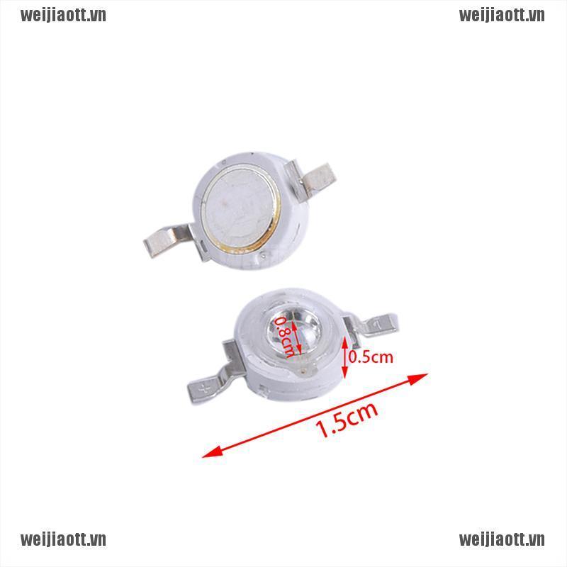 Set 10 chip đèn led UV 3W 395nm