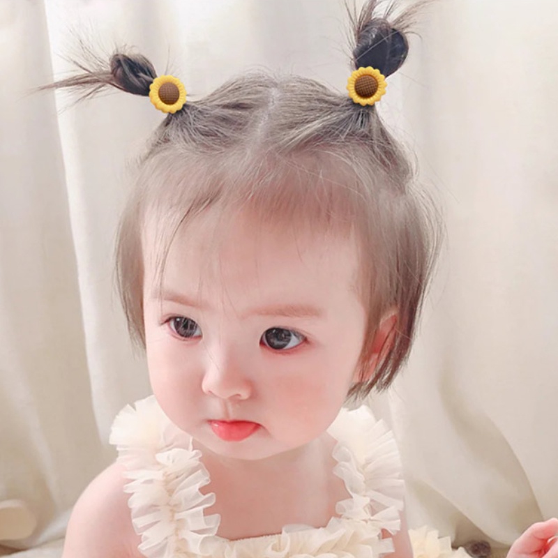 Set 10 Dây Buộc Tóc Dễ Thương Cho Bé Gái