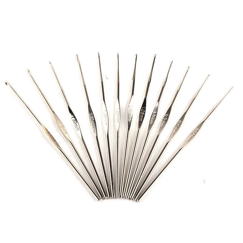 Set 22 Kim Móc Len Bằng Nhôm 2-8mm Kèm Hộp Đựng