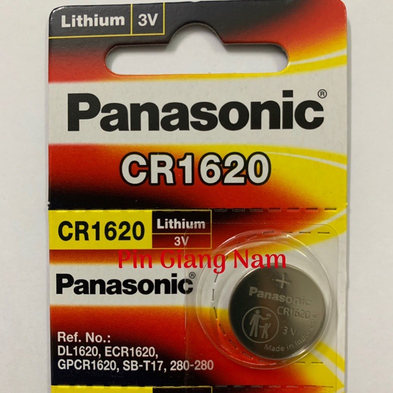 Pin CR1620 Panasonic 3V Lithium