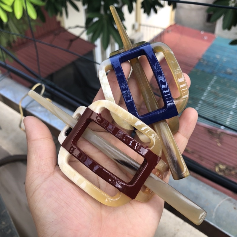 Cặp tóc sừng sơn mài xuất khẩu hàng VIP- Đẹp- Độc- Lạ