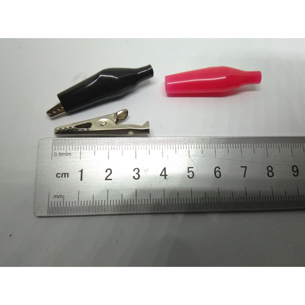 Đầu kẹp acquy, kẹp cá sấu kẹp bình ắc quy 45mm / 35mm 5A