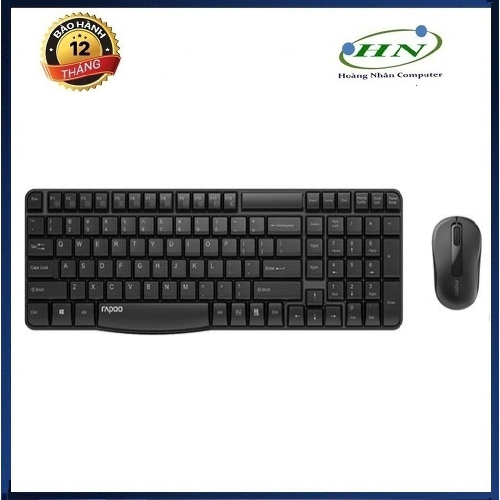 [Mã SKAMSALE03 giảm 10% đơn 200k] Bộ Phím Chuột Ko Dây HP CS10