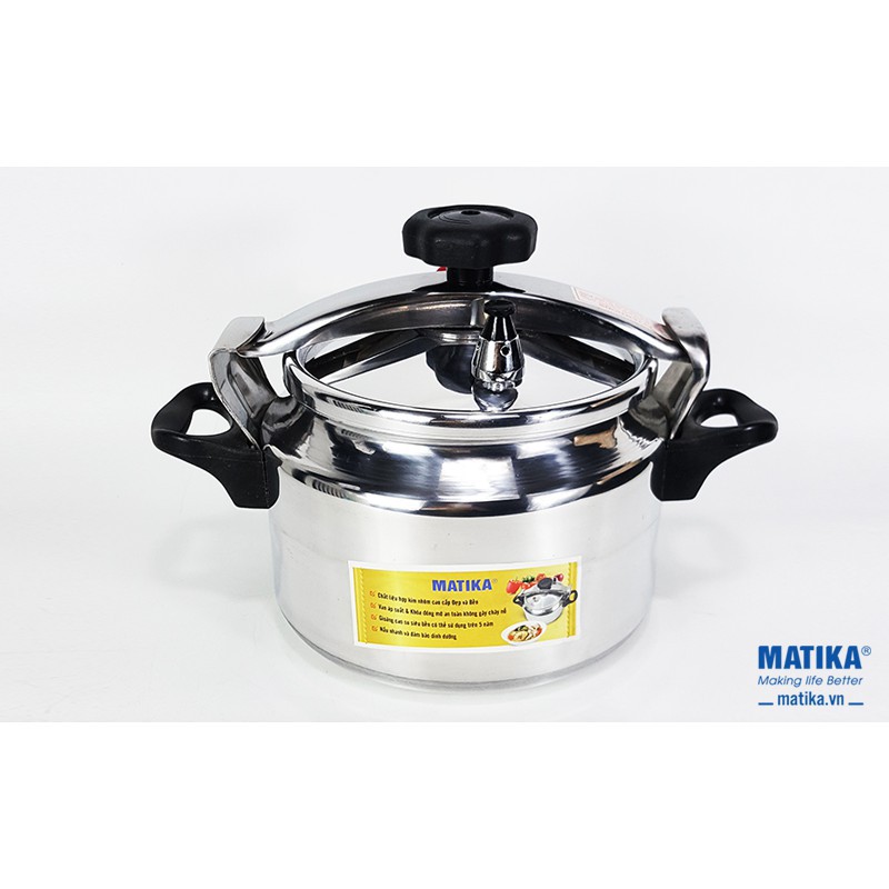 [Mã ELHADEV giảm 4% đơn 300K] Nồi áp suất Matika MTK-9275 (7L) đáy từ