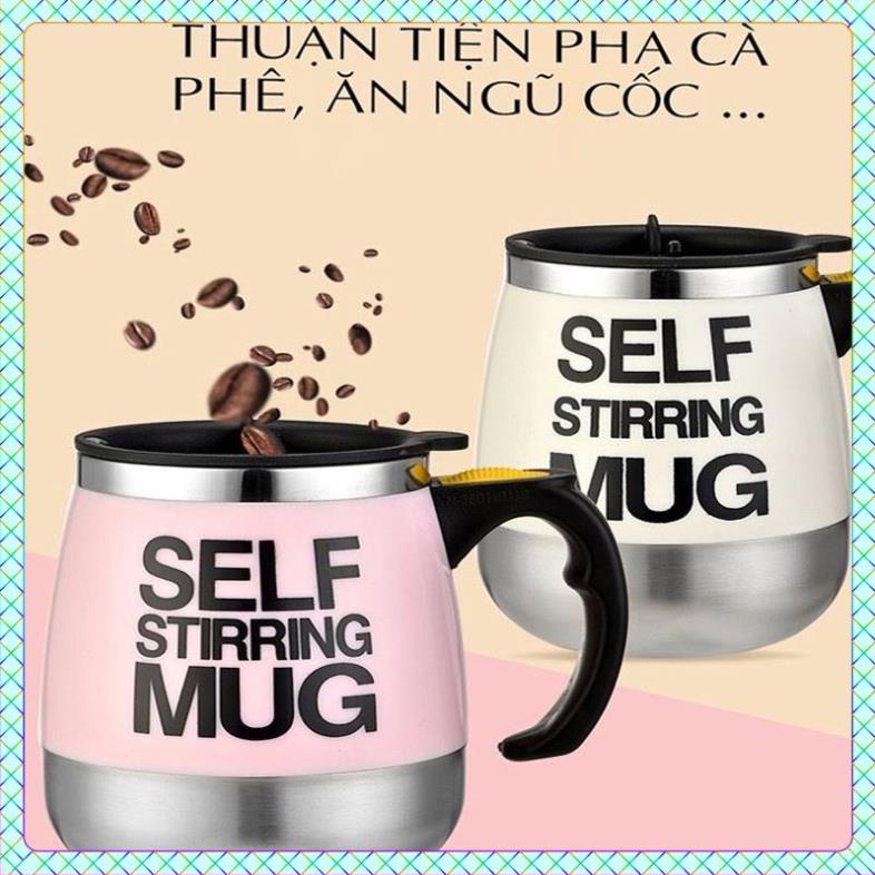 Cốc Tự Khuấy, Cốc Pha Đồ Uống Tự Động Giữ Nhiệt Đa Năng - Pha Cafe ,Trà, Ngũ Cốc Dễ Dàng