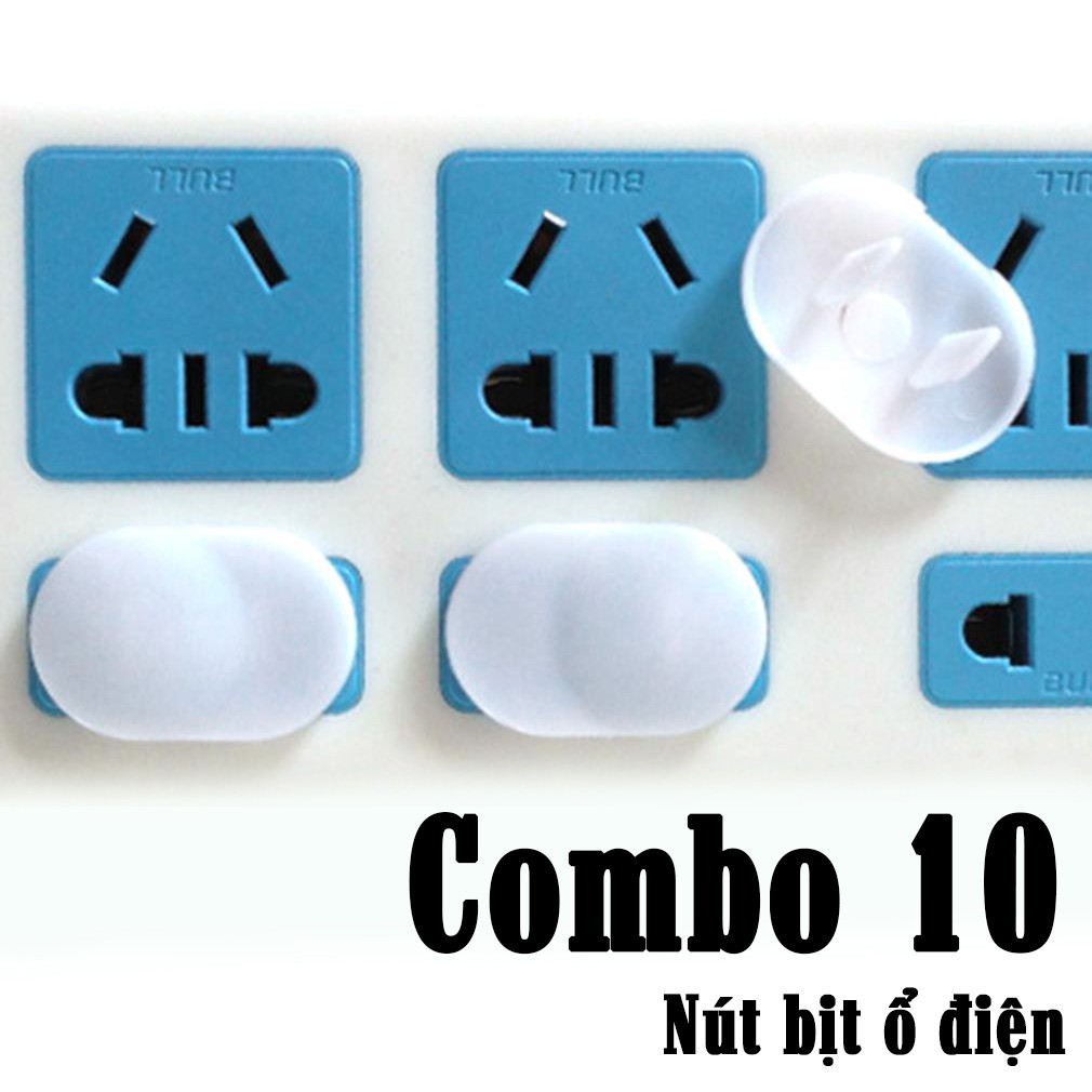 Bịt Nắp Ổ Điện 2 Chân Cách Điện Chống Giật