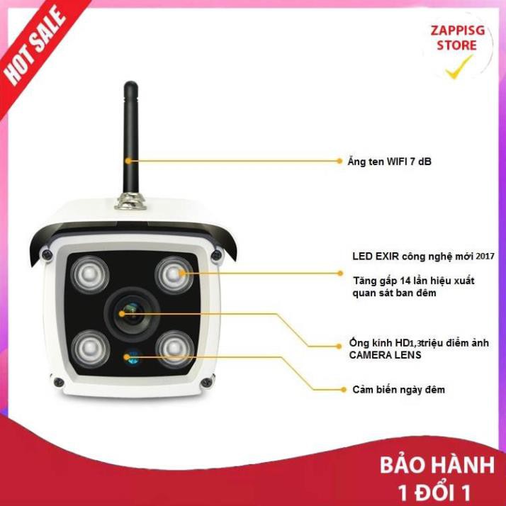 Sale camera wifi ngoài trời,Camera ngoài trời 960 chất lượng 1080  - Bảo hành 1 đổi 1