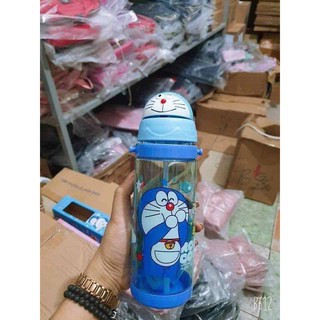 Bình nước trẻ em doraemon- hello kitty có vòi