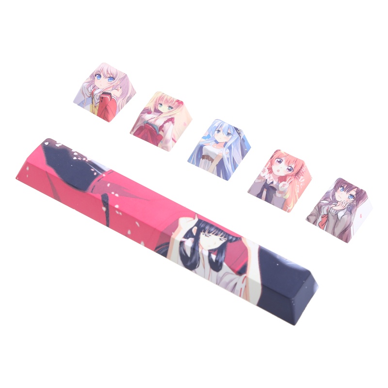 Vỏ Bọc Bàn Phím PBT 6.25U Spacebar R4 Cherry Profile 6