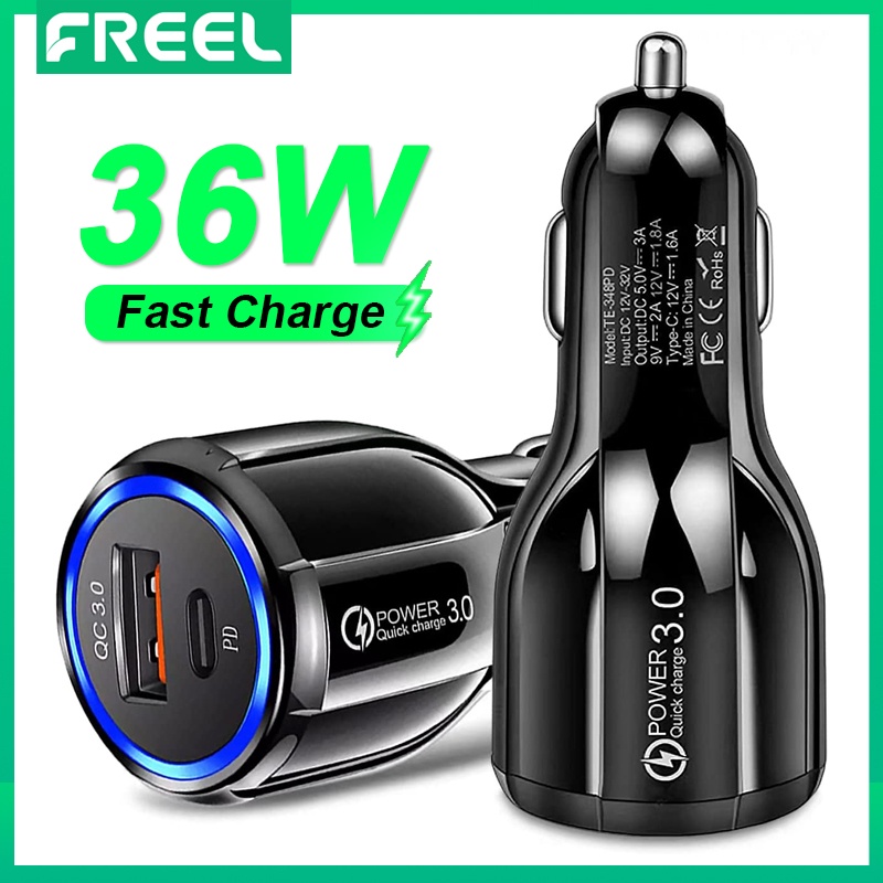 SAMSUNG HUAWEI VANS Tẩu Sạc Điện Thoại Di Động QC PD USB 3.0 Sạc Nhanh Cho Xe Hơi/Xe Tải/Xe Tải/Xe Tải