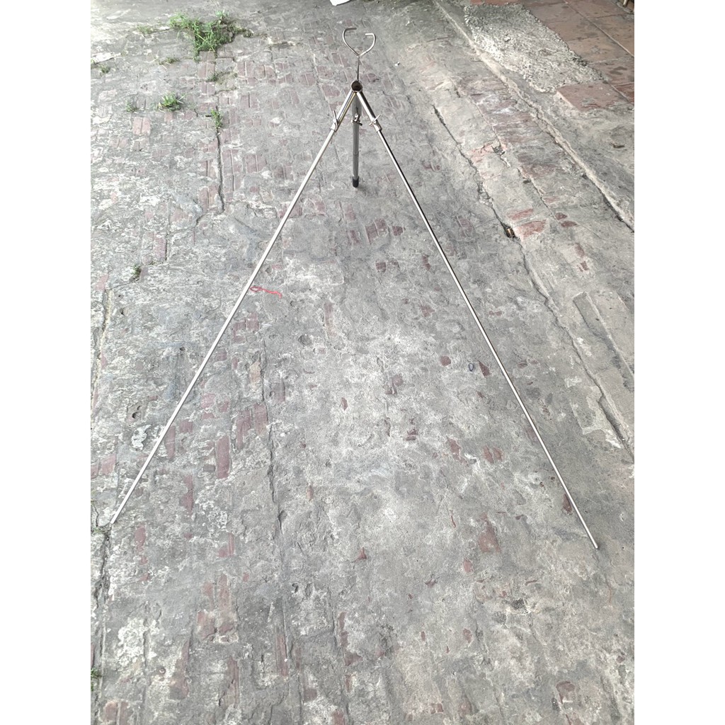 Sào Hỗ Trợ đánh Keo Chim , chất liệu chống  gỉ , inox 304 , hình chữ V , treo cột điện , hoặc cắm đất cực kỳ tiện lợi