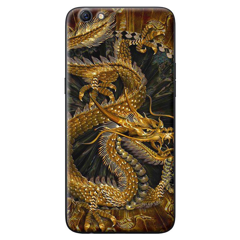 Ốp Lưng Oppo A83/ F1S/ F3/ F3 LITE/ NEO9S - Rồng Nền Đen