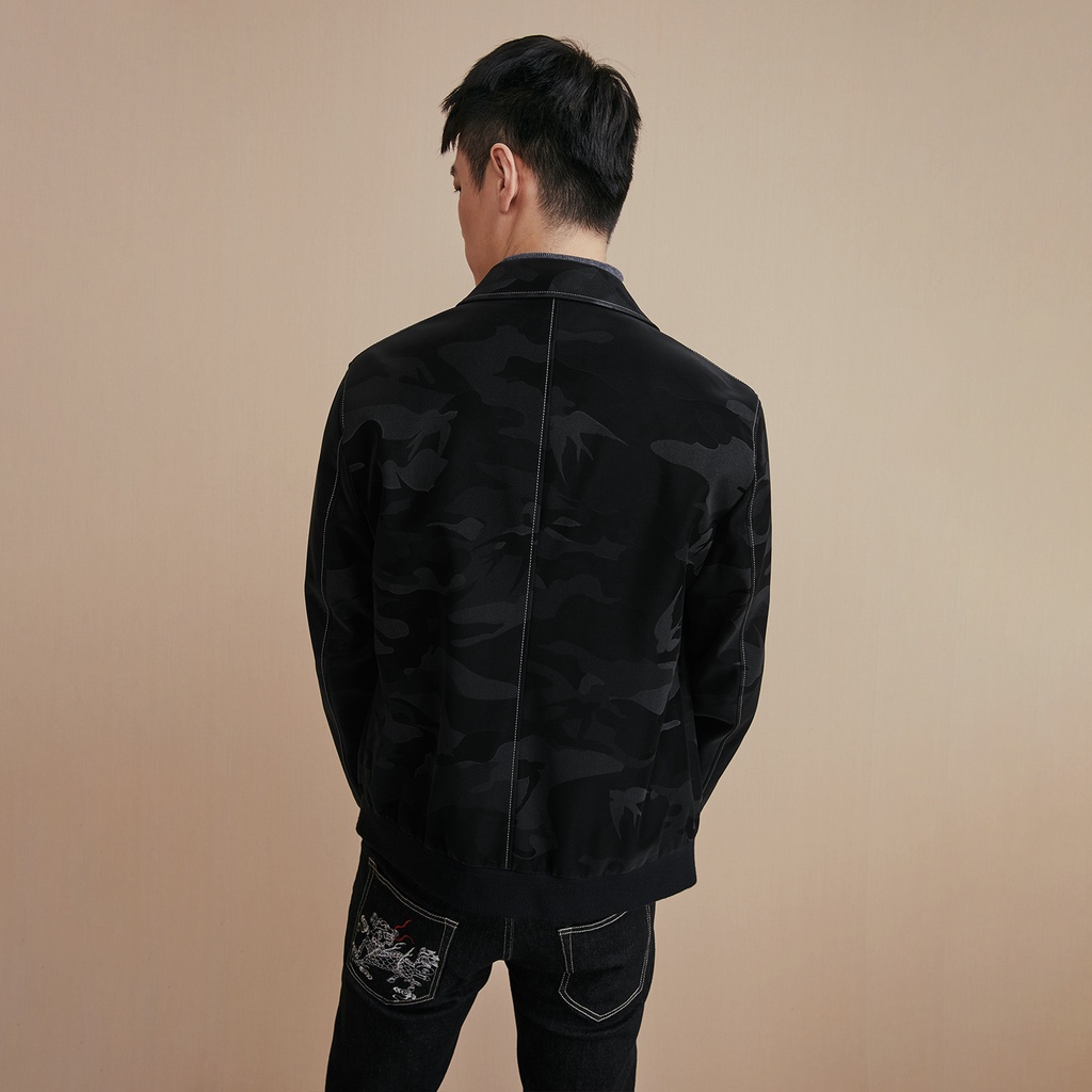 HLA - Áo Khoác Nam Thời Trang Tooling Lapel Jacket