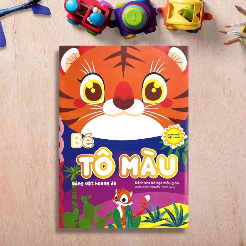 Sách - Bé Tô Màu Tập Làm Họa Sĩ Nhí