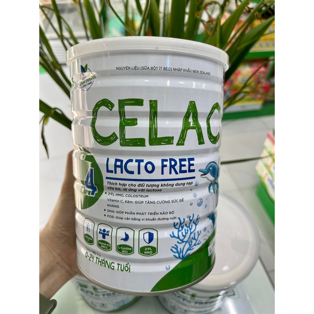 Sữa Celac Lacto Free 900g