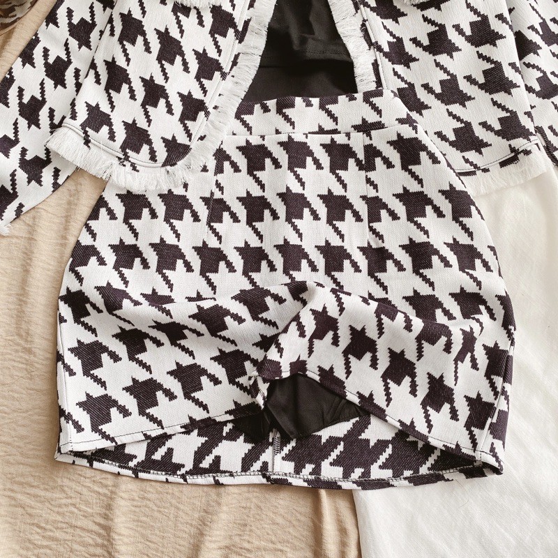 SET BỐ 3 MÓN HỌA TIẾT ZICZAC BẢN TO TO