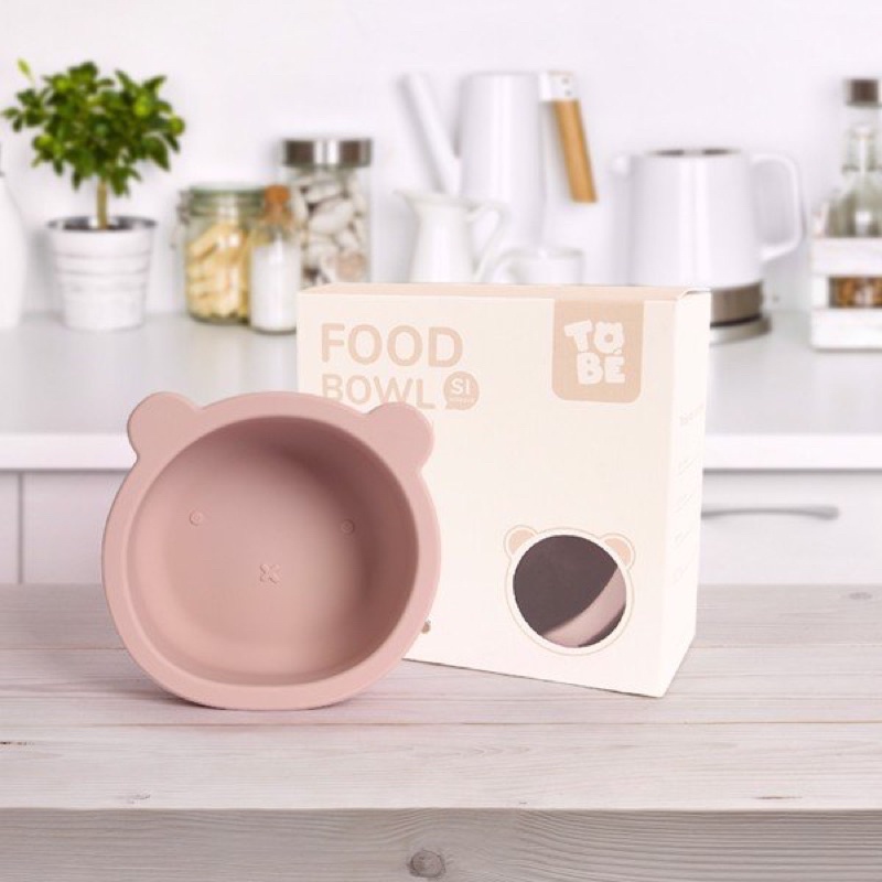 Bát ăn dặm chống lật Eco Silicone Tobé