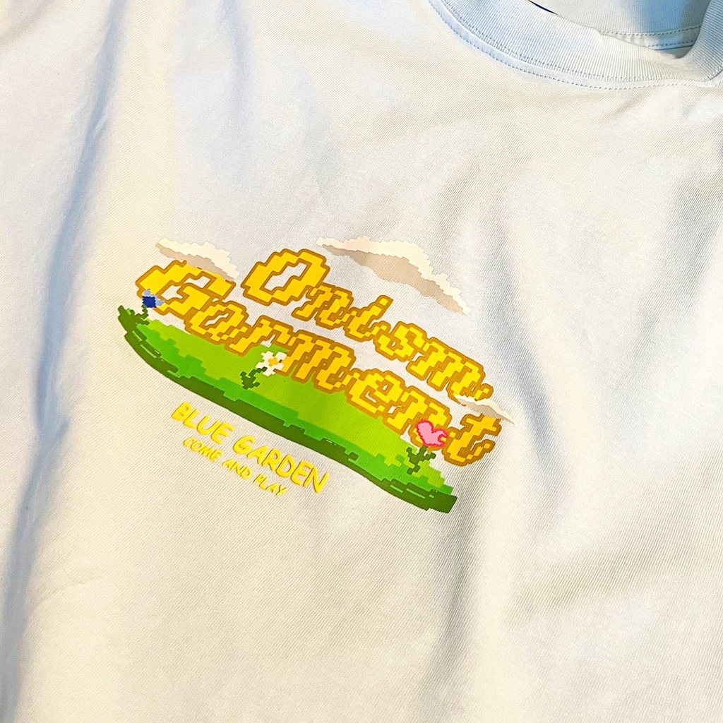 Áo thun PIXEL PARC White - Basic Tee ONISM.STU