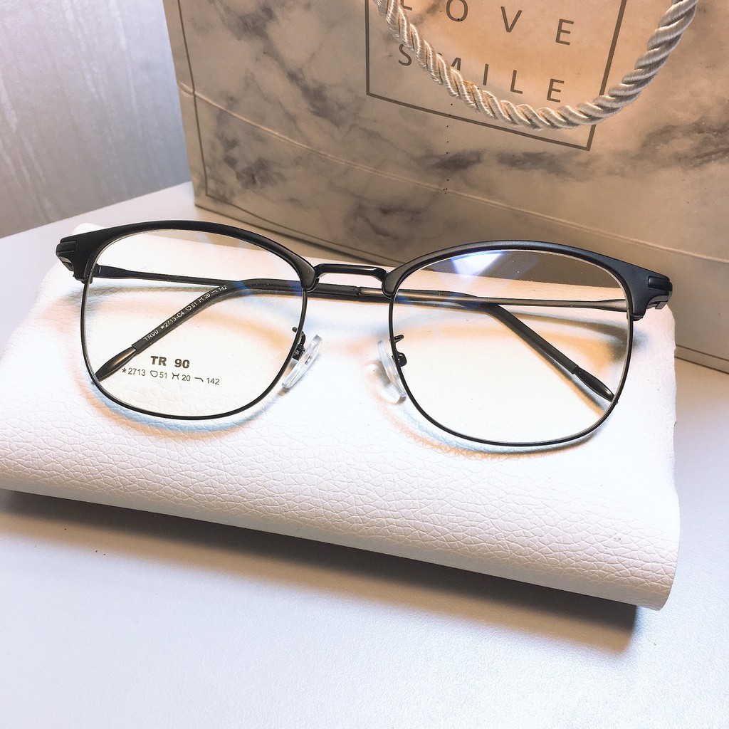 [Mã SKAMCLU7 giảm 10% cho đơn từ 0Đ] Gọng kính cận tròn bầu nam nữ 2713 nhận cắt mắt cận viễn loạn | BigBuy360 - bigbuy360.vn