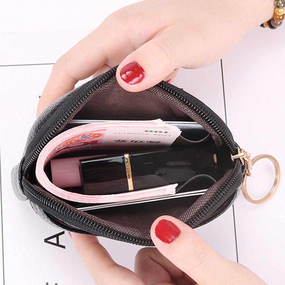 BORAG Ví Đựng Tiền Xu Mini Đa Năng Có Móc Khóa Giá Đỡ