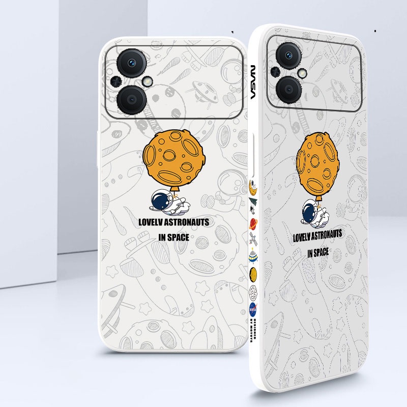 Ốp Điện Thoại Cho Poco M5 ốp lưng Poco M4 Poco C40 M4 Pro 4G M4 Pro 5G M3 Pro 5G M3 F4 F4 GT F3 X3 X3 Pro X3 NFC X3 GT X4 Pro Phòng bảo vệ điện thoại phi hành gia 5G 2A-TKR