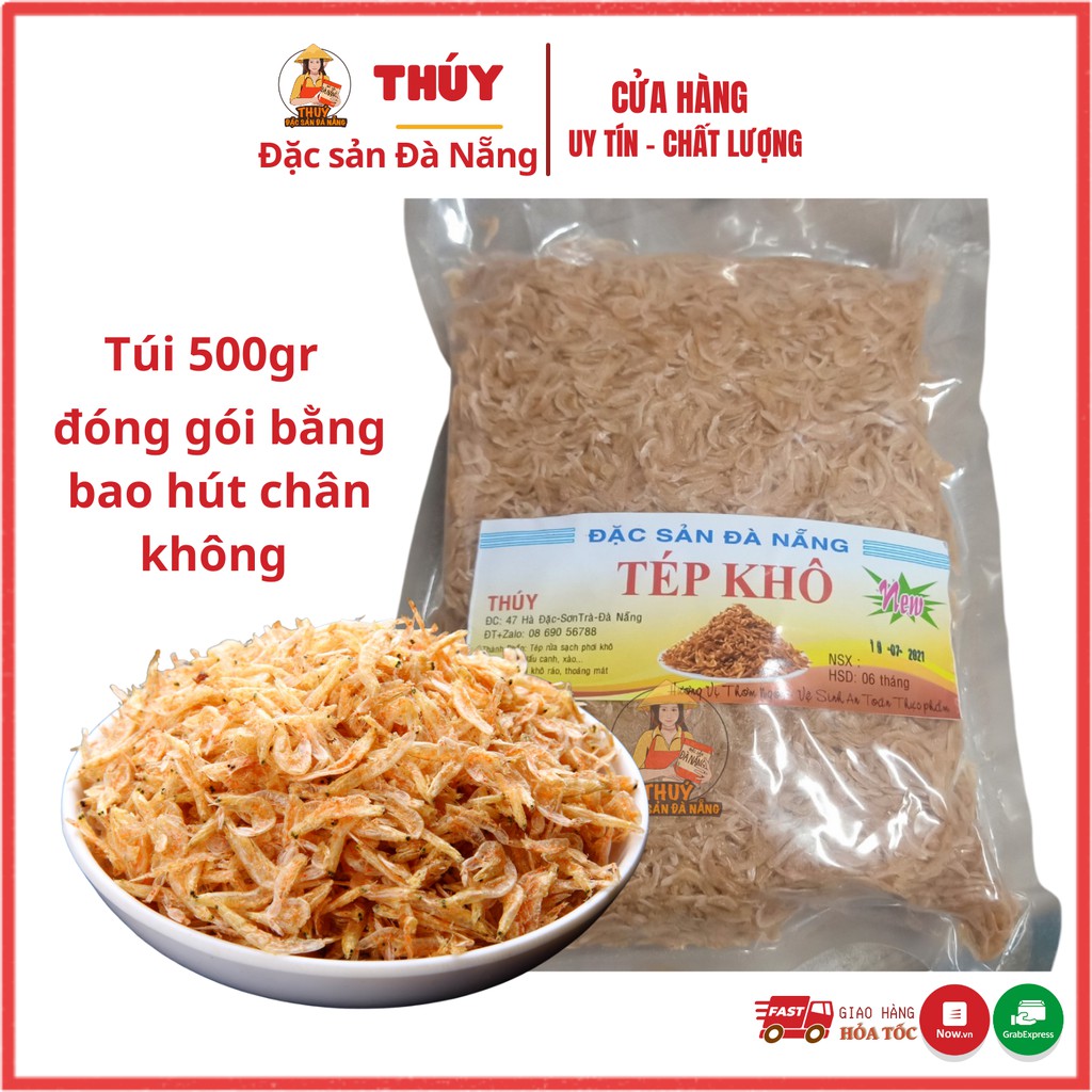 Tép Khô hảo hạng Đà Nẵng- đặc sản Đà Nẵng 10con như 10 bao ngon bao đẹp