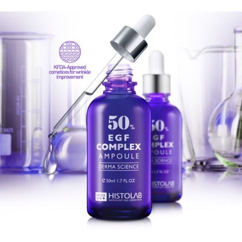 Tinh chất chống lão hoá Histolab 50% EGF Complex Ampoule Derma Science 50ml