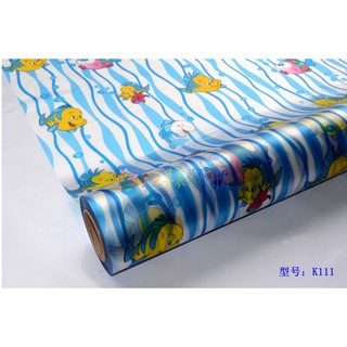 Giấy dán kính cá vàng - khổ rộng 0.45m