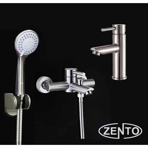 Cặp đôi sen tắm và vòi lavabo Zento CB005