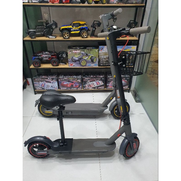 Full Bộ Yên Xe Điện SCOOTER 8.5in Gấp Gọn ,Nhúng Giảm Sóc Cao Cấp ,Lò Xo + Đệm Cực Êm ,Sơn Tĩnh Điện