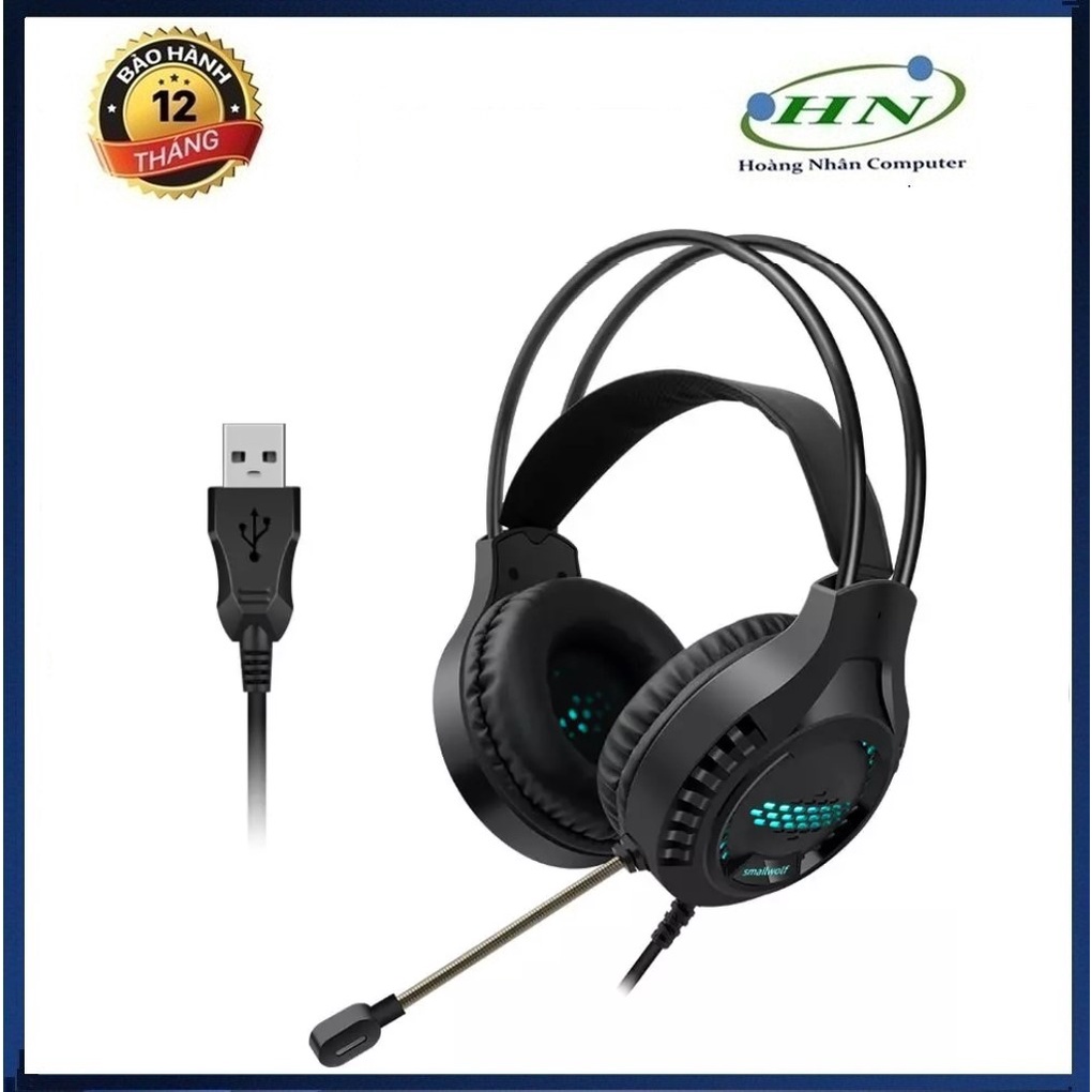 Tai nghe chụp tai AK3 chuyên game dành cho game thủ có mic chuyên nghiệp kèm đèn led 7 màu