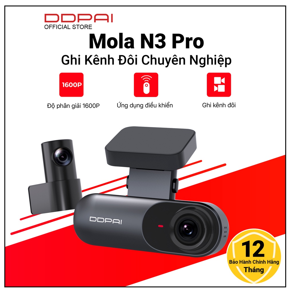 Camera hành trình DDPai Mola N3 Pro