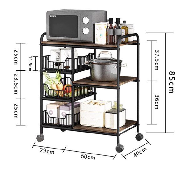 Kệ để lò vi sóng đa năng, bếp chiên dầu, nồi cơm điện