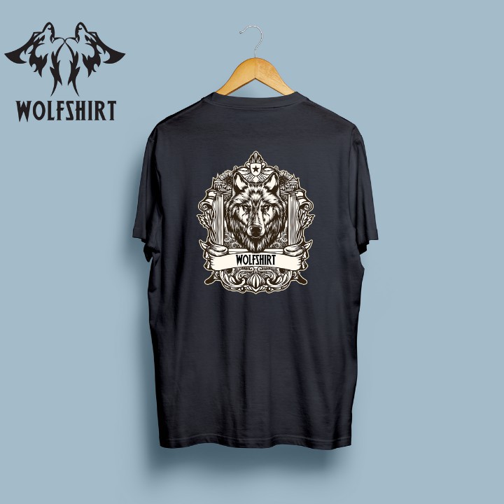 Kull Ngầu Với Áo Thun Hai Màu Đen Trắng Unisex Fom Rộng WOFTSHIRT  In Hình Cá Tính 100% Cotton Full Size Chữ WOFLSHIRT