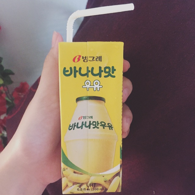 Banana Milk - Sữa Chuối Binggrae