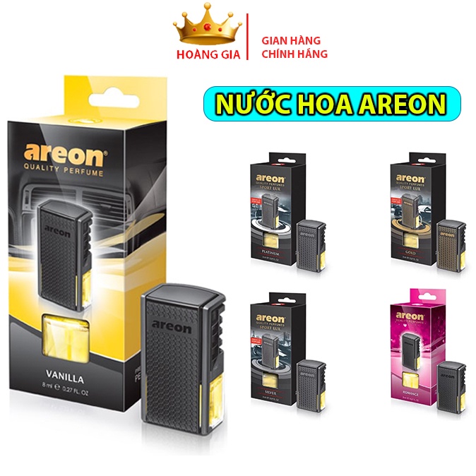 Nước Hoa Ô Tô Areon - Nước Hoa Kẹp Cửa Gió Ô Tô Areon Chính Hãng Cao Cấp Lưu Hương Bền Lâu