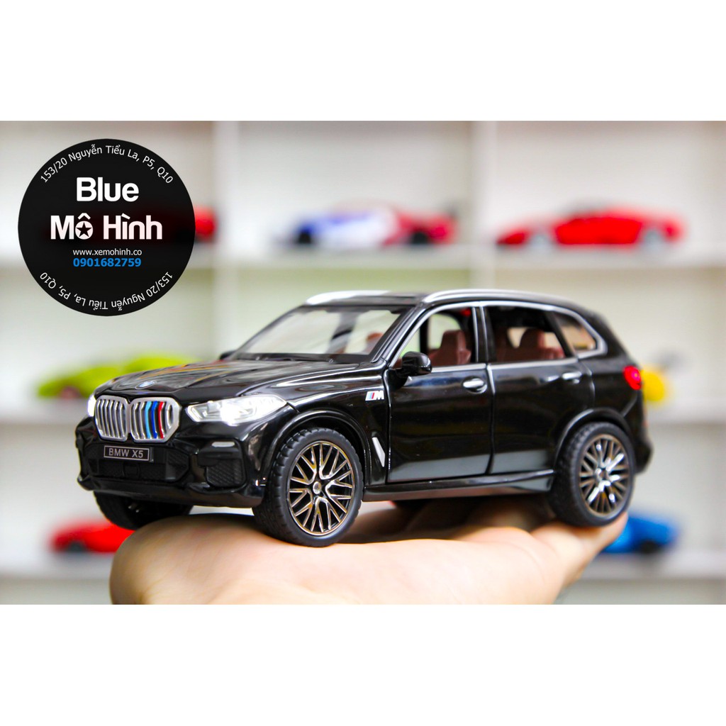 Blue mô hình | Xe mô hình BMW X5 mở được hết cửa 1:32