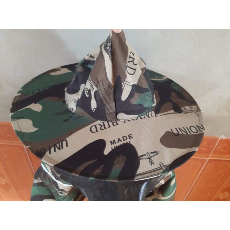 Áo liền mũ bắt ong mật chất liệu tốt, giá thành ổn