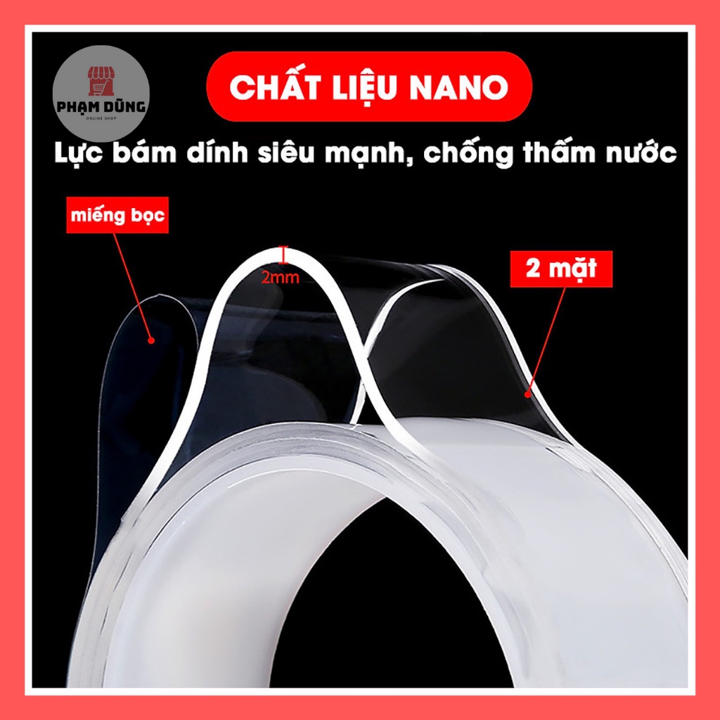 Băng keo 2 mặt siêu dính BĂNG DÍNH TRONG IVY GRIP TAPE