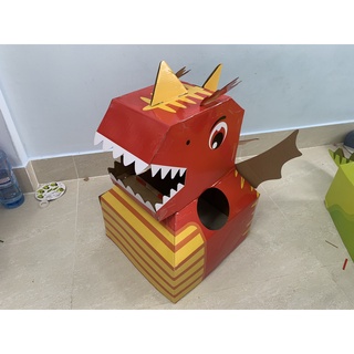Mô hình đồ chơi khủng long bằng giấy