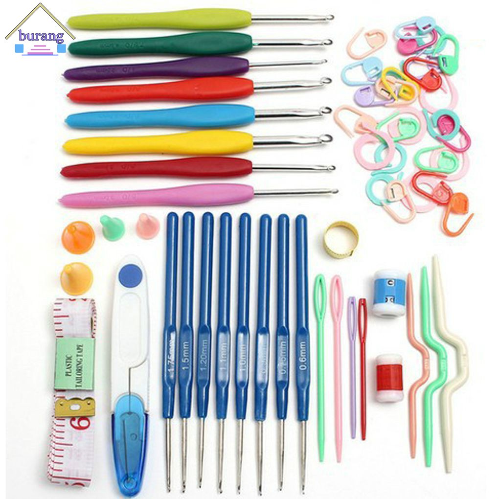 Bộ dụng cụ đan thêu len thủ công tiện dụng