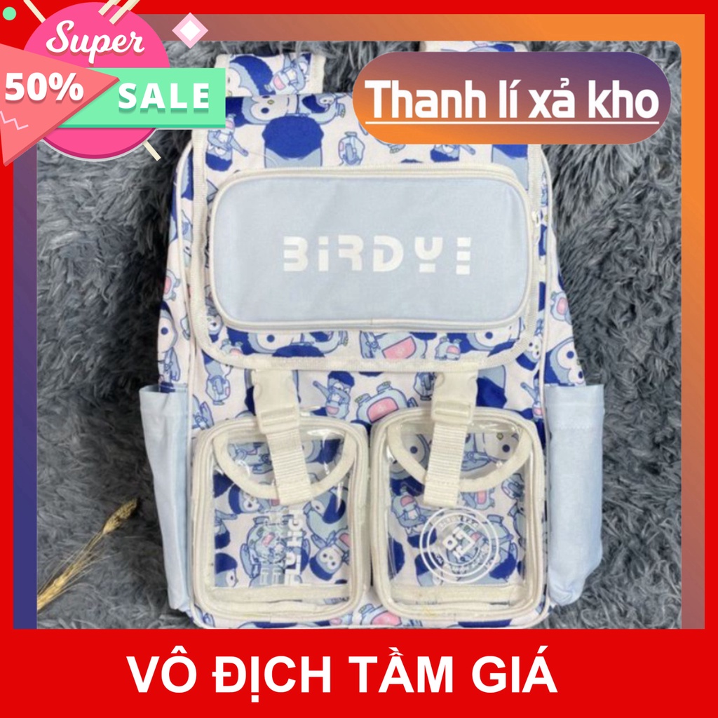 Balo Degrey Sky đám mây và Hồng Basic Backpack thời trang nam nữ đi chơi đi học