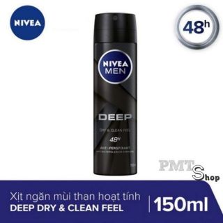 Xịt ngăn mùi nivea men deep 150ml