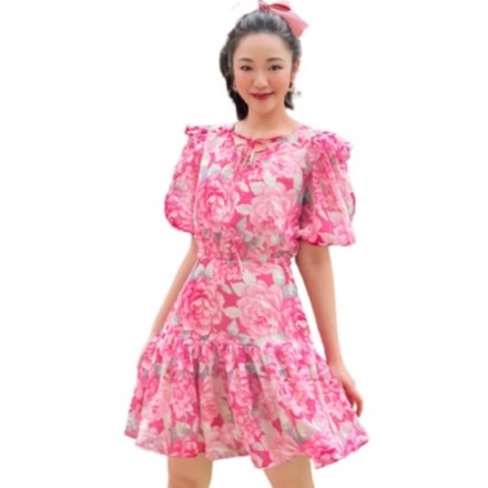 OLV - Đầm Peonia Puff Sleeve Dress