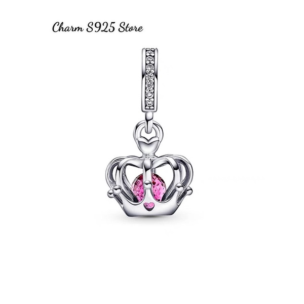 CHARM PAN.DO.RA ALE CHARM TREO VƯƠNG MIỆN HOÀNG GIA BẠC S925 CAO CẤP