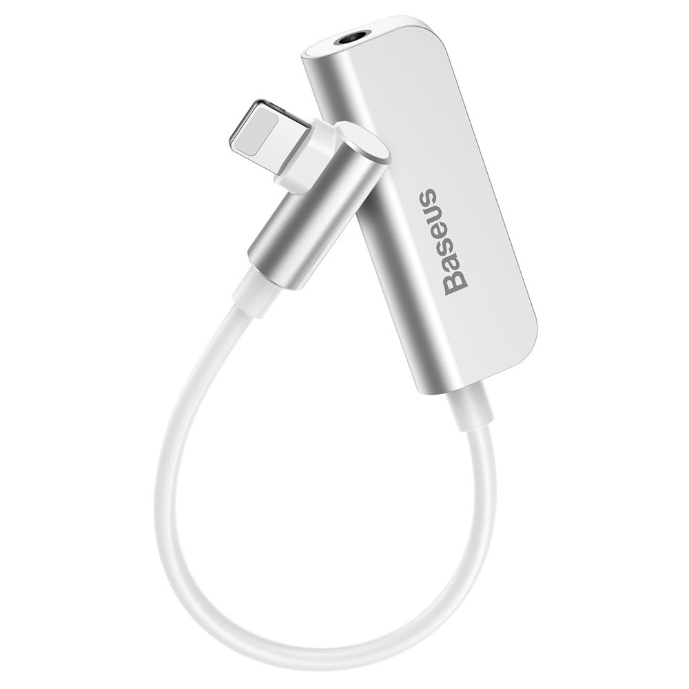 Cáp jack chuyển đổi Lightning sang lightning + 3.5mm CALL50S Baseus Hàng Chính Hãng