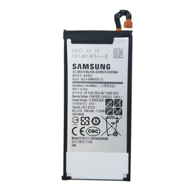 Pin Samsung Galaxy A5 2017/A520/A520F/EB-BA520ABE/A5 2017 bảo hành 6 tháng